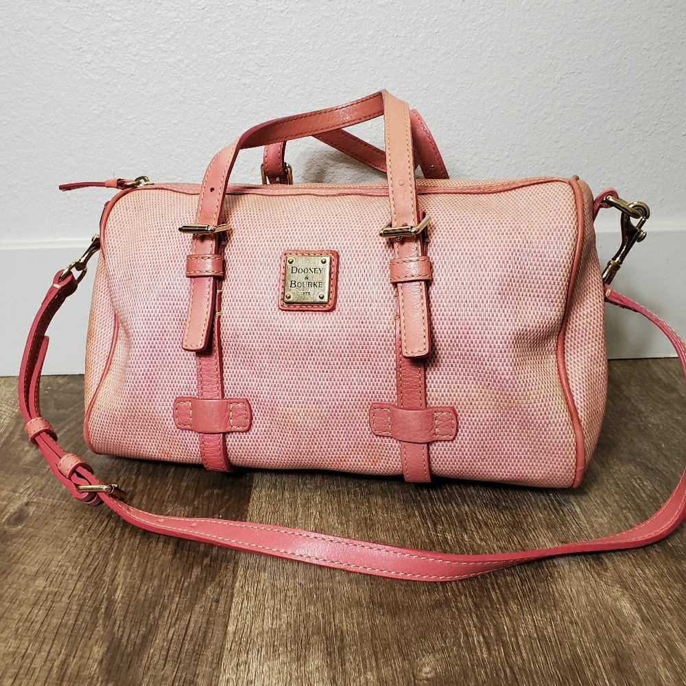 Dooney & Bourke pink small satchel